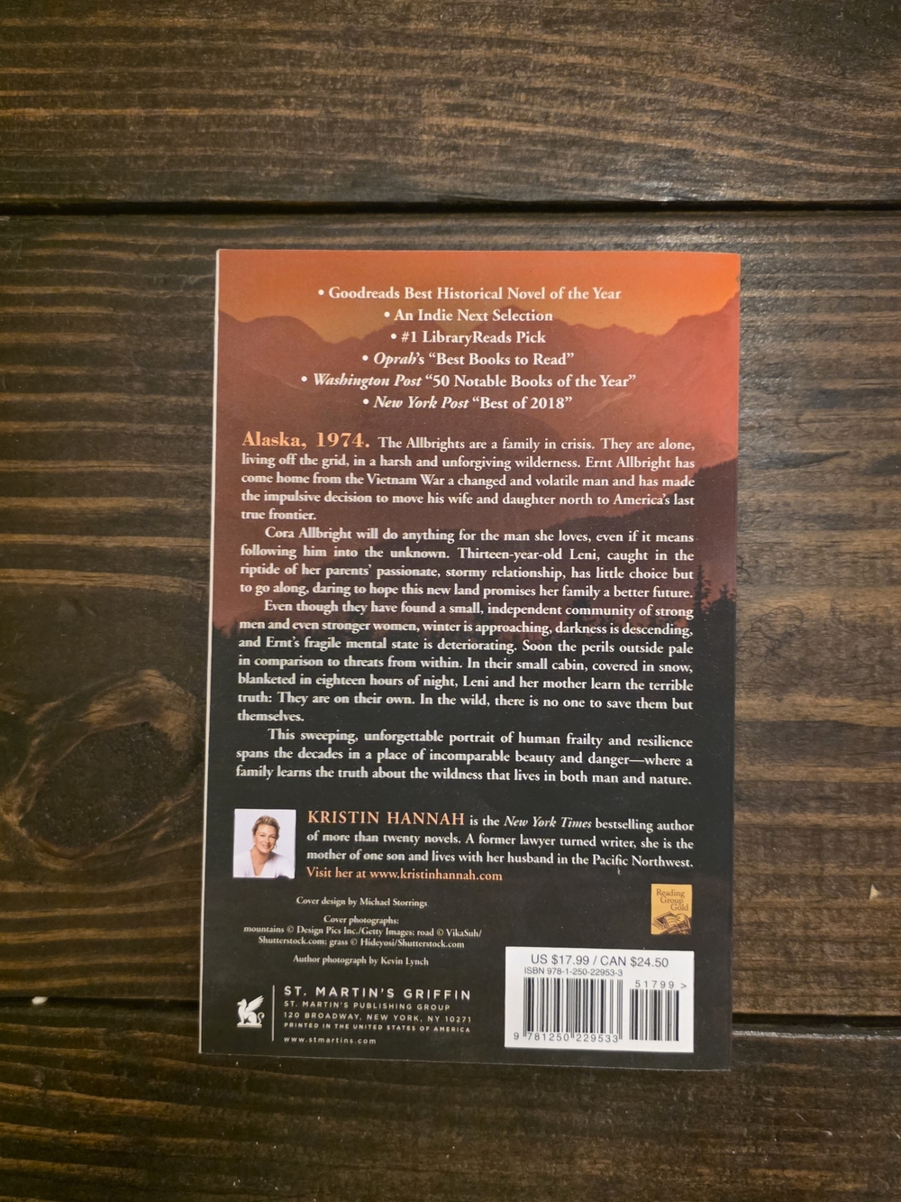 Kristin Hannah — The Great Alone - Picture 2 of 2